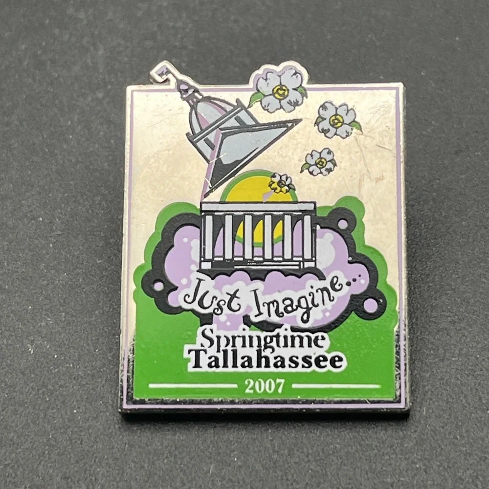2007‎ Just Imagine Springtime Tallahassee Lapel Hat Pin